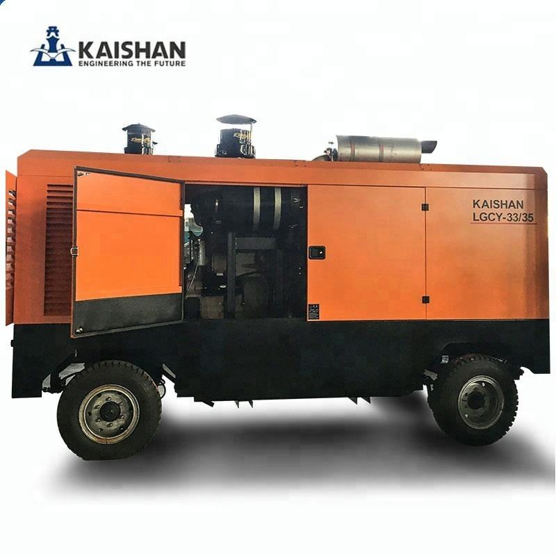 KSCY Series Trolley Air Equipment Manufacturer Portable Diesel Engine 20 Bar Screw Air Equipment - Image 3