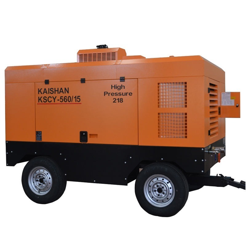 KSCY Series Trolley Air Equipment Manufacturer Portable Diesel Engine 20 Bar Screw Air Equipment - Image 6