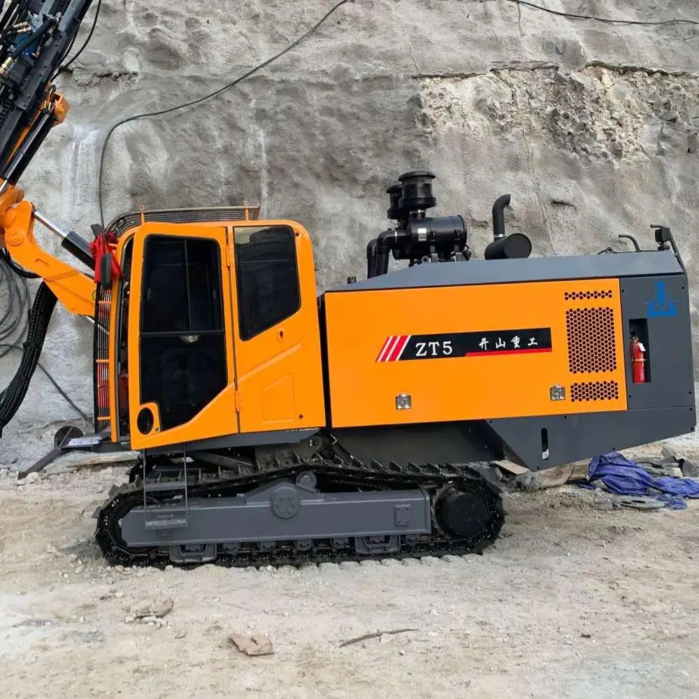 Crawler Blasting Rig ZT5 Mining Blast Hole Down The Hole Drilling Rigs With Built-in Equipment - Image 6