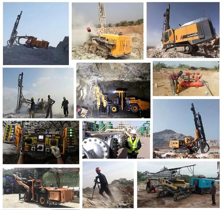 Kalshang DTH Drilling Rig ZT10 Integrated Automatic Pole Change Quarry Blast Mine Drilling Rig With Built-in Equipment - Image 7