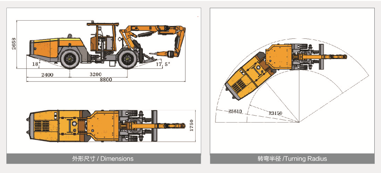 Kalshang KQ311 Underground Tunneling Scaling Drilling Rig Machine - Image 7